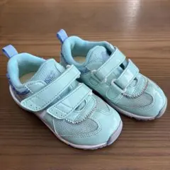 アシックススニーカー　16cm ペパーミントグリーン