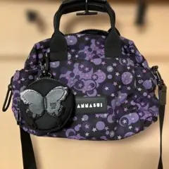 ANNA SUIアナスイヴォヤージュリュックバタフライ蝶刺繍ブラック ANNA SUIアナスイヴォヤージュリュックバタフライ蝶刺繍ブラック