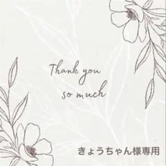 ◆きょうちゃん様専用◆