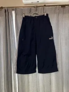 最終価格　新品未使用、タグ付き　プーマ　ハーフパンツ　ショートパンツ　ネイビー