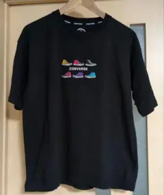 コンバース　半袖Tシャツ　Ｍ　ブラックのサムネイル
