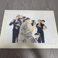 名探偵コナン 高木渉＆佐藤美和子 ウェディング 特大複製原画 - メルカリ