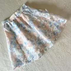 CECIL McBEE セシルマクビー　ミニスカート　総レース　花柄　総柄　M