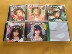 LE SSERAFIM CRAZY JP ソロジャケ盤+通常盤6形態セット