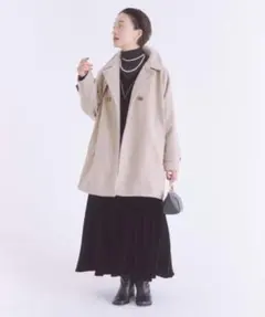 studio CLIP【高山都さんコラボ】デザインピーコート