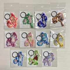 ゆるゆり 大室家 サンリオ らめ入りアクリルキーホルダー 全13種 コンプセット