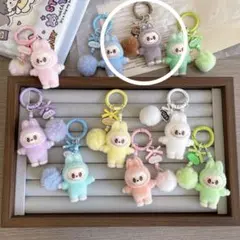 【新品未使用】ラブブ　 マスコット キーホルダー ストラップ　茶色