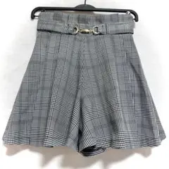 ✴︎abc une face キュロットスカート チェック size F✴︎