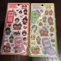 平成はっぴーフォン　モンチッチ 2枚セット