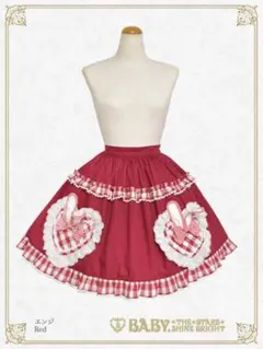 う*み様 Alice meets White Rabbitスカート赤のサムネイル