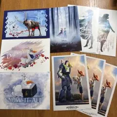 ディズニー映画　ポストカード