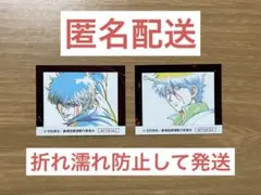 映画 新劇場版 銀魂 吉原大炎上 入場者特典 ステッカー 壱 弐 坂田 銀時
