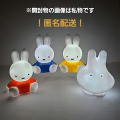 ミッフィー かわいい！マスコットライト ４点セット ガチャガチャ