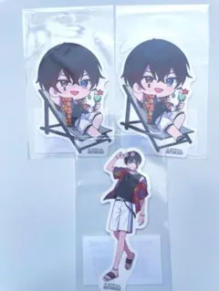 AMPTAK×COLORS あっと ノベルティステッカー 3枚セット