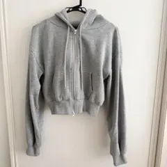 ジップパーカー✕キャミ✕ワイドパンツ裏起毛セットアップ [pm229]