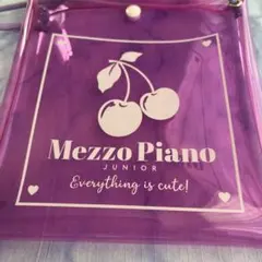 Mezzo Piano Junior クリアポシェット さくらんぼ柄のサムネイル
