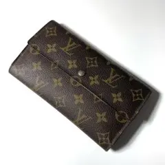 カ*ズ様 Louis Vuitton モノグラム 長財布 三つ折り M61217