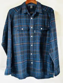 【mont-bell】メリノウールトレールシャツ　ウール100% Lサイズ