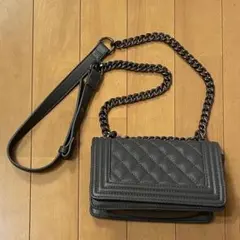 FOREVER21 ショルダーバッグ グレー 灰色のサムネイル