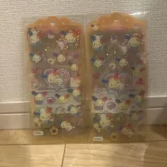 【正規品】【希少】サンリオ ドロップジュエリーシール ウサハナ 2点セット