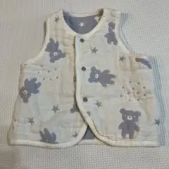 赤ちゃん用ベスト型スリーパー綿100% 60-80cm