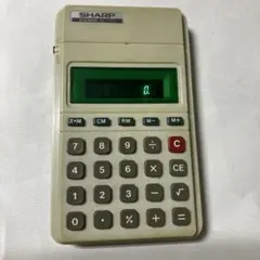電卓 計算機 シャープ SHARP COMPET CS-1118 シャープ電卓 COMPET CS-1118 希少レトロ - メルカリ