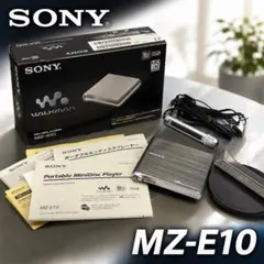 【希少】SONY MZ-E10 MDウォークマン 10周年記念 箱付　#622 希少】SONY MZ-E10 MDウォークマン 10周年記念 箱付 #622 - メルカリ