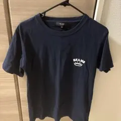BEAMS HEART ロゴTシャツ ネイビー M