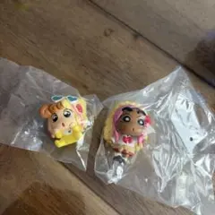 クレヨンしんちゃん ガチャ フィギュア 2種セット