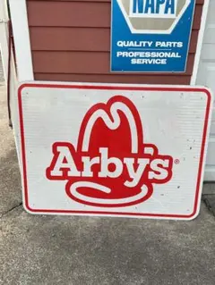 ウェンディーズ カナダ ビンテージディスプレイ マクドナルド 木製