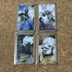 僕のヒーローアカデミア 原画展 箔押しクリアカード 死柄木弔 荼毘 トガヒミコ