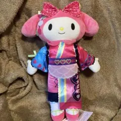 マイメロディ・クロミ　ピューロランドコラボレーションライブキャラBIGぬいぐるみ