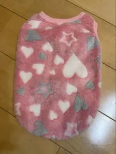 犬服 Mサイズ ハートと星のデザイン