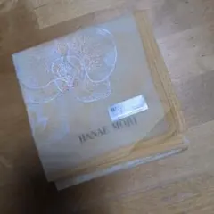 HANAE MORI ハンカチ イエロー 花柄