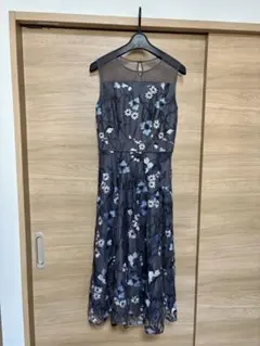 Pour Vous 刺繍レースシアードレス