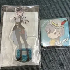 蓮ノ空セガラッキーくじ 桂城泉 アクスタ 缶バッジ　セット