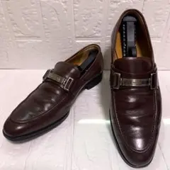 BALLY バリー ビットローファー ダークブラウン 25cm
