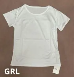 GRL ホワイト　Tシャツ
