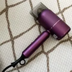 パープル ヘアドライヤー コンパクト