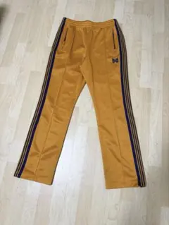 Needles ニードルズ　トラックパンツ マスタード　ナローのサムネイル