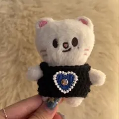 skzoo スキズ　ぬい服　ジニレット　ハンドメイ編み物