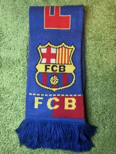 現地購入　[美品] ✨希少✨　　90s FCバルセロナ サッカーマフラ　　ー