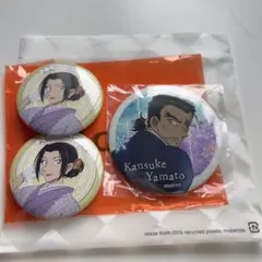 名探偵コナン　缶バッジセット　 大和、上原　長野県警 3個セット