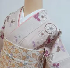 ぐ〜んとお値下げしました！洗える訪問着　辻が花調単品