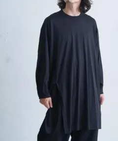 Lui's（ルイス）　100センチスリットBig L/Sカットソー