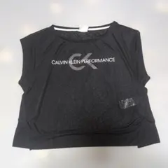 【美品】カルバンクライン パフォーマンス ロゴTシャツ ブラック レディースLのサムネイル