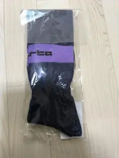 新品未開封　リベルタ　サッカーソックス　紫　 Lサイズ