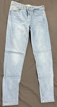 ZARA スキニーデニム ライトブルー