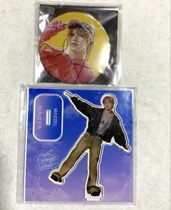 MAZZEL NAOYA アクリルスタンド 缶バッジ