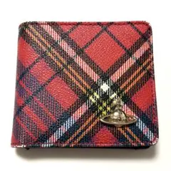 Vivienne Westwood 二つ折り財布 チェック柄